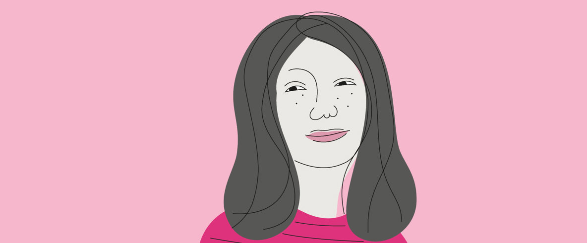Illustration av ett ansikte.
